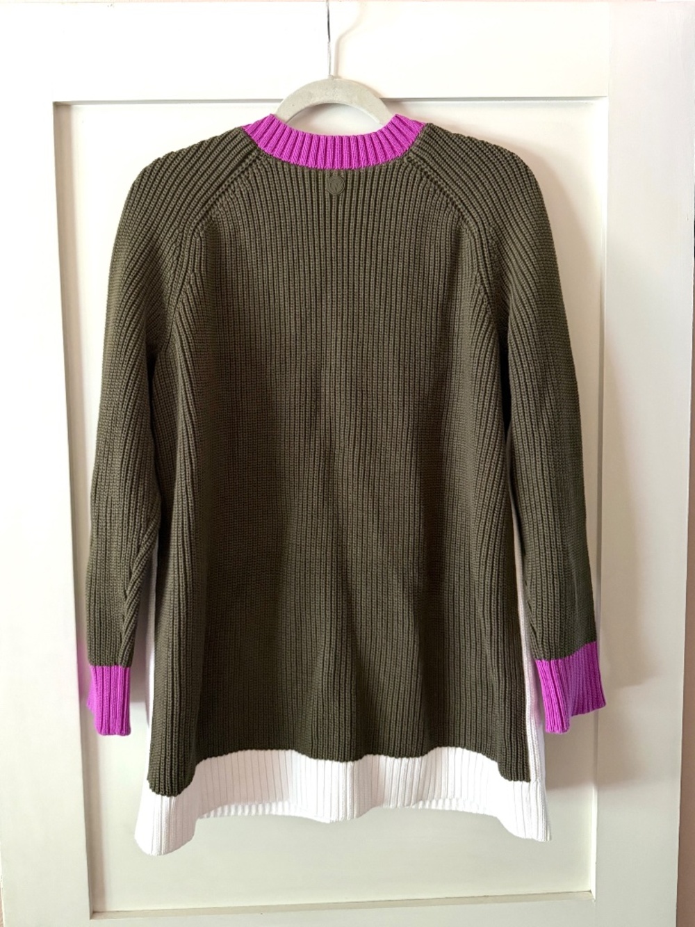 Talbots Colorblock Cardiagan NWT - Picture 8 of 8